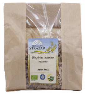 Bio pirine testenine - rezanci rm 2