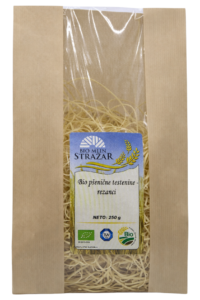 Bio pšenične testenine - rezanci rm 2